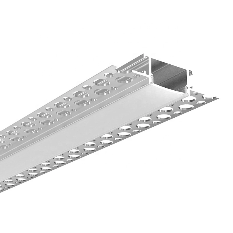 Alu-Tw6214 Gypsum Strip LED Channel LED Plaster Profile Recessed Drywall LED Aluminum Profile for Ceiling Wall